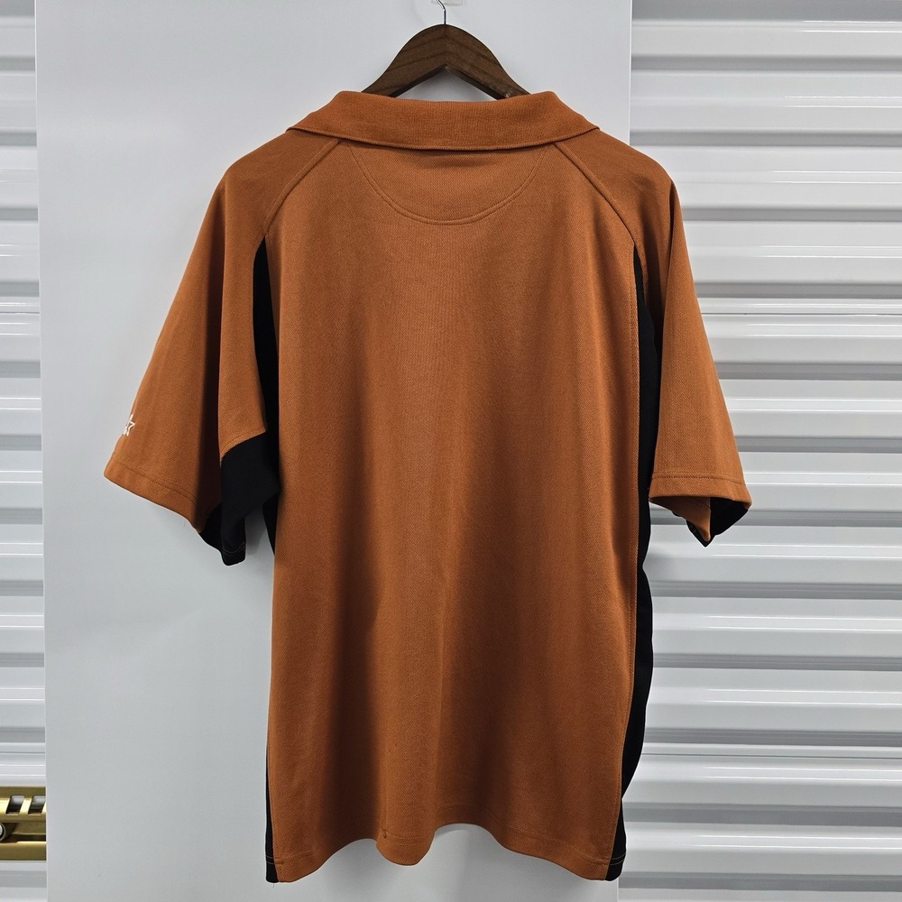 Starter Texas Longhorns Polo Men's XL Burnt Orange Embroidered NCAA Y2K - Picture 5 of 5